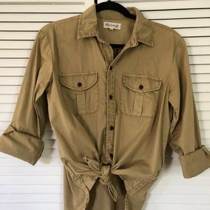 Madewell Button Up Top